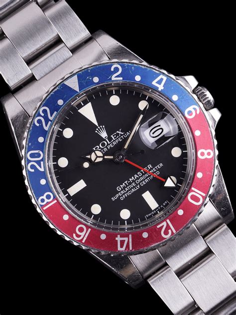 rolex gmt-master pepsi matte dial 16750|rolex gmt 1675.